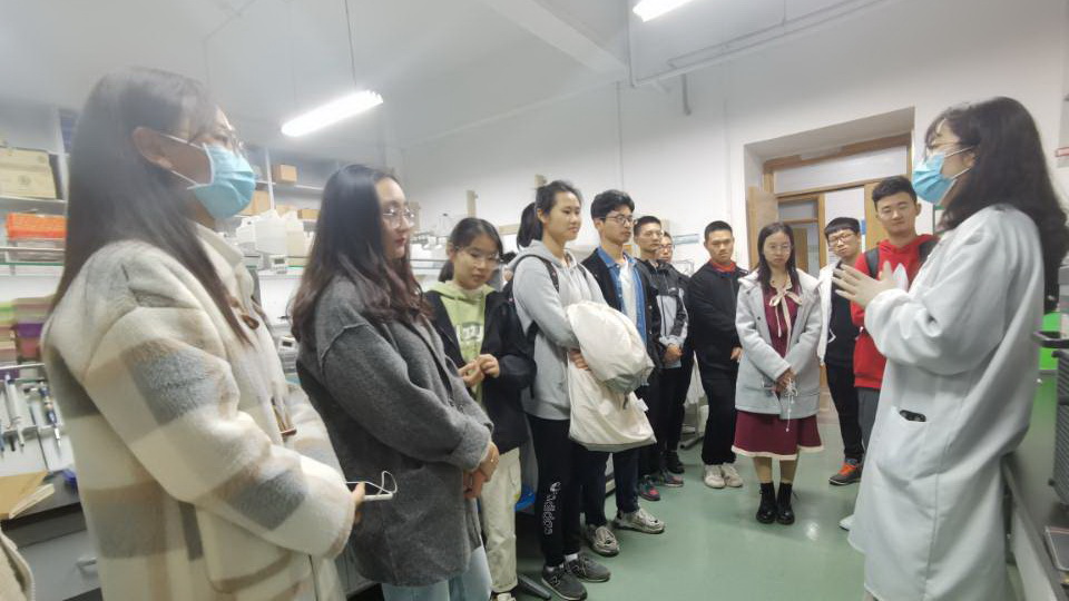 创新学子走进动科公司实验室 创新学子走进动科公司实验室