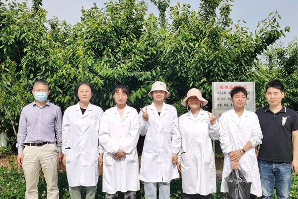 员工前往试验站