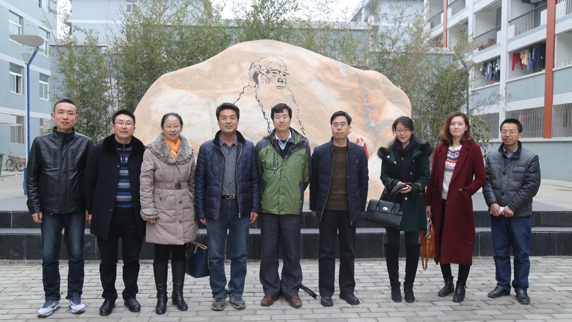 公司约定课程外语教师教学研讨会合影