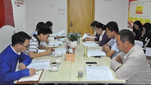 公司“两学一做”学习教育督导工作汇报会